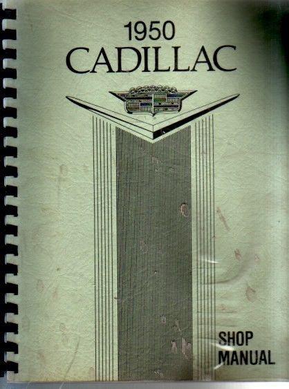 1950 cadillac shop service manual