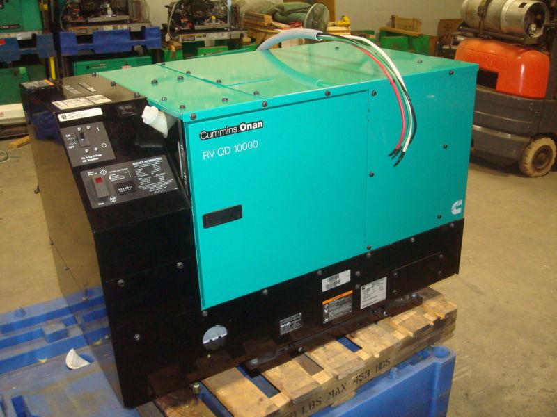 Onan rvqd 10000  quiet diesel generator
