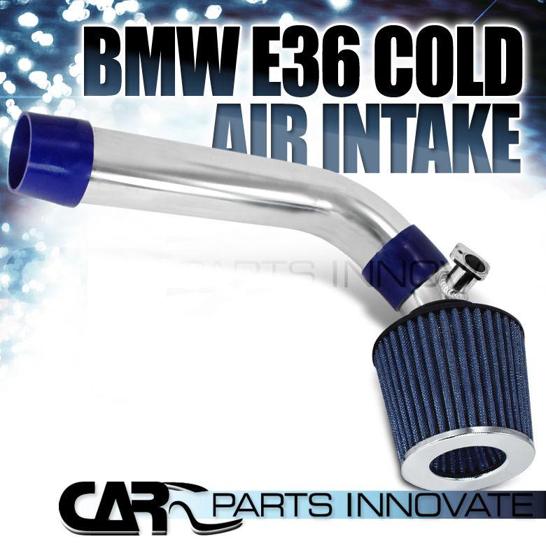 1992-1998 bmw e36 3-series 6cyl cold air intake system+turbine filter