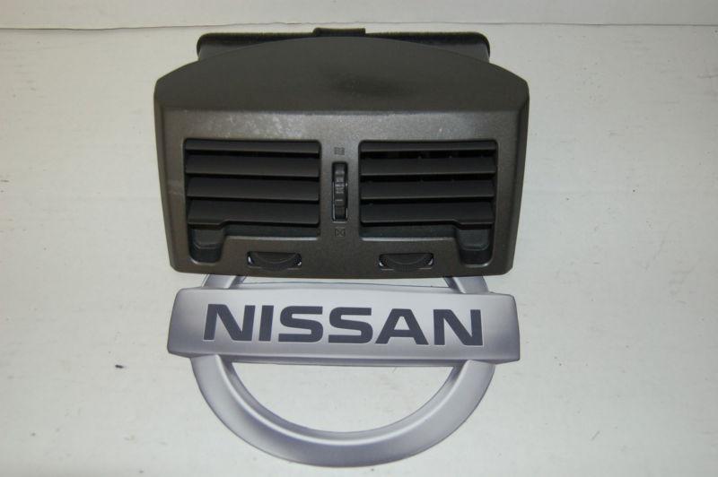 Nissan - maxima - 2000 01 02 03  center dash console vent - a/c - gray! - oem! 1