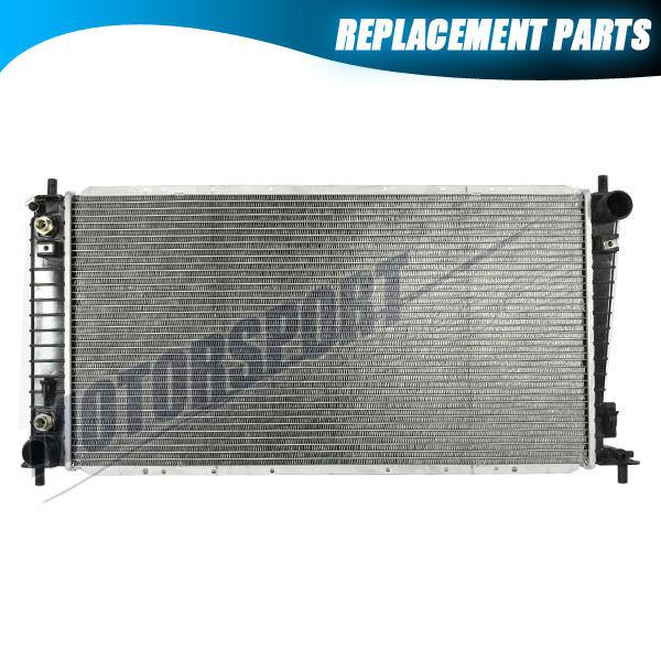97-98 ford f-150 5.4l v8 lariat base xlt 2 row a/t cooling radiator w/ 5/16" toc