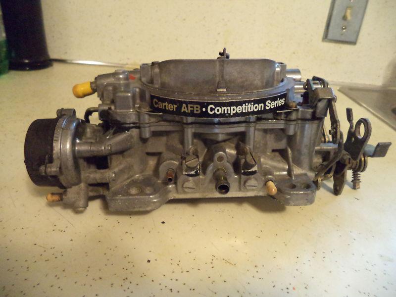 Carter afb 625 cfm 4 bbl carburetor 9637sa - edelbrock performer series gasser