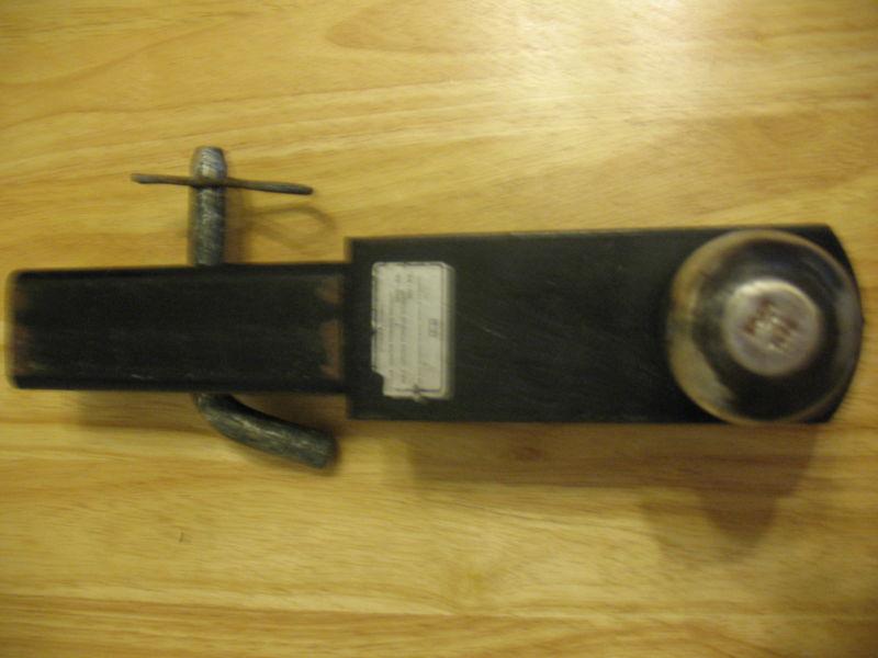  2" trailer hitch receiver bar  2" ball see pictures for more inf.