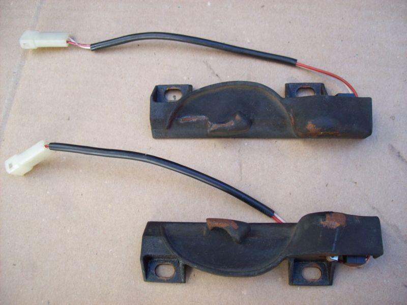 Porsche 968 944 s2 cabriolet - convertible hinges and brackets & micro-switches