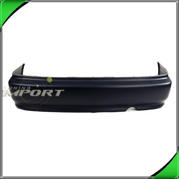 99-00 honda civic 2/4dr rear bumper cover replacement plastic primed paint-ready