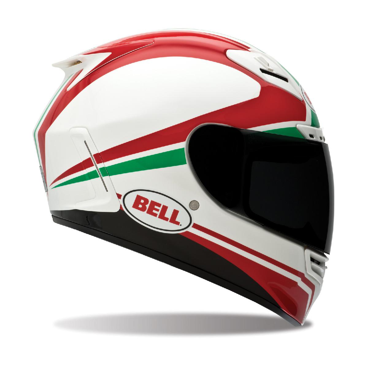 Free 2-day shipping! bell star tricolor white red xs-2xl motorcycle race helmet
