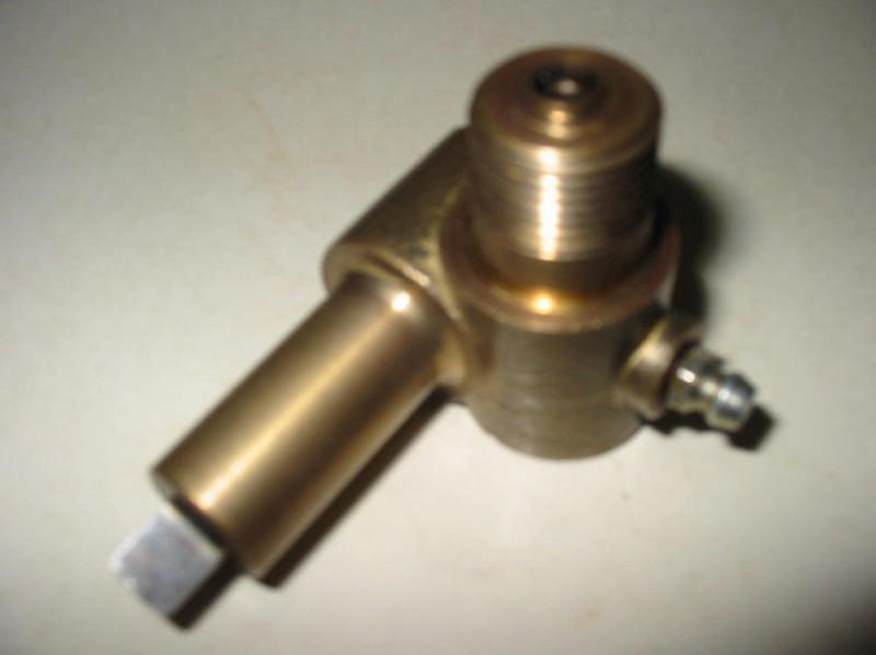 Ferrari brass tachometer angle drive at distributor for early 50s cars