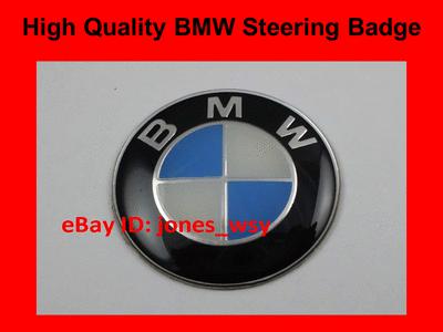Bmw steering wheel emblem badge 45mm