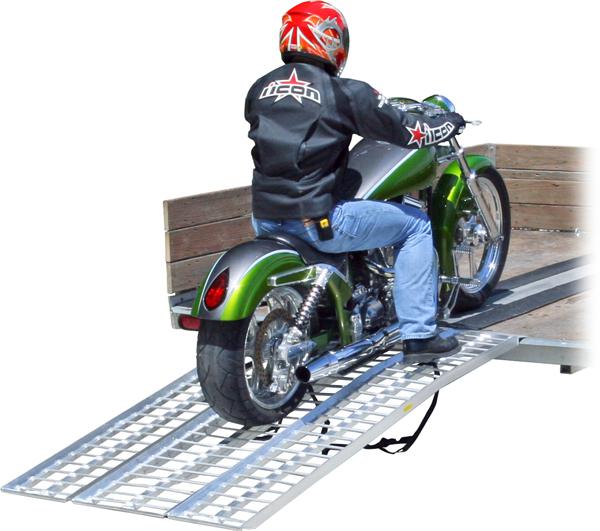 New 7' x 40" arched non-folding motorcycle-atv ramps (m-8440)