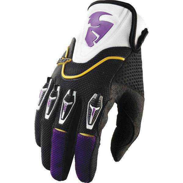 Purple l thor flow gloves
