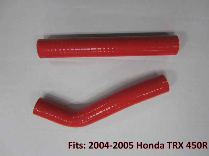 Honda trx450r trx 450 r trx 450r 2004-2005 radiator silicone hose kits red 04-05