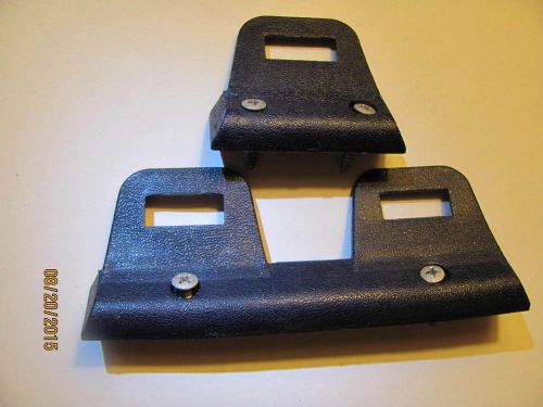 1968 1969 a and b body bench seat belt clips dodge plymouth mopar dark blue