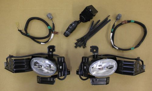 11-12 honda accord sedan 4 door oem factory replacement fog lights lamp pair