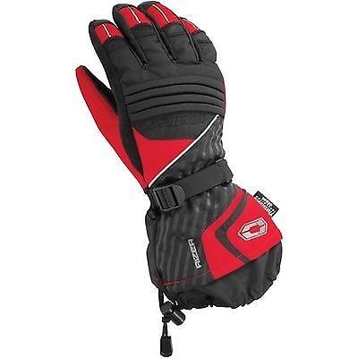Castle x mens rizer g7 red/black cold weather gloves - medium or large  -new