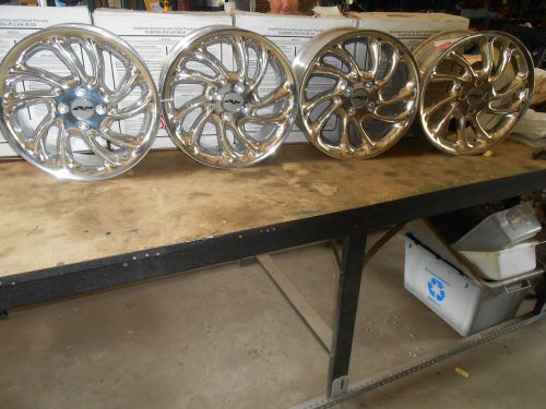 16&#034; x 7&#034;    vintage nos   alpine alum   wheel  rims,