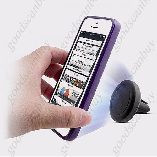 360 degree rotating universal air vent magnetic car cellphone mount holder stand