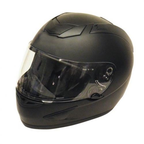Auto racing snell m2010 helmet in matte flat black finish go kart-drag race car