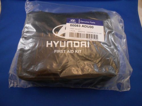 Hyundai first aid kit oem-genuine black first aid kit 00083 adu00