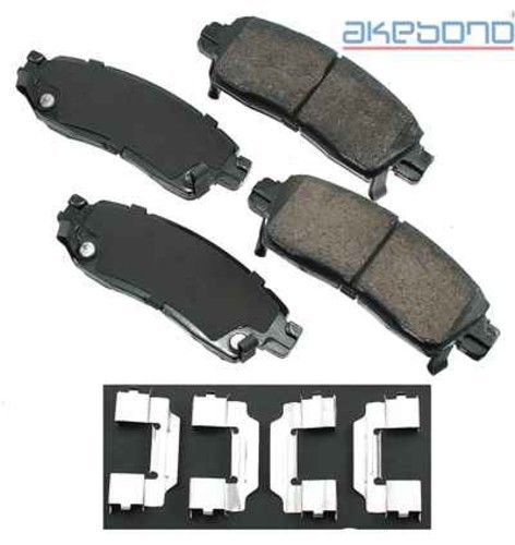 Akebono act883 rear ceramic brake pads
