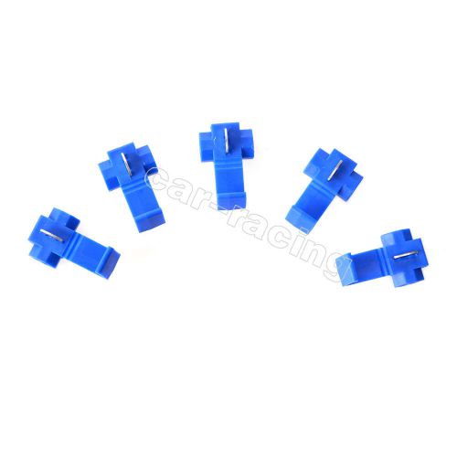 5pcs snap-lock scotchlok cable splice and feed connectors for electrical wire