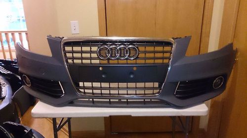 2009 2010 2011 2012 b8 audi a4 front bumper cover fog lights grille grill