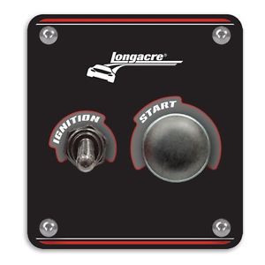 Longacre 44861 start / ignition panel with wp switch covers