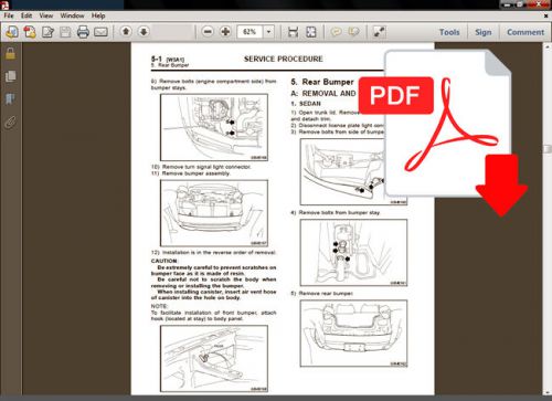 Subaru 1993 1994 1995 1996 1997 1998 1999 2000 impreza ultimate service manual