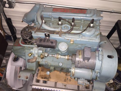 Graymarine gas engine model 620 with transmission; complete with spare parts