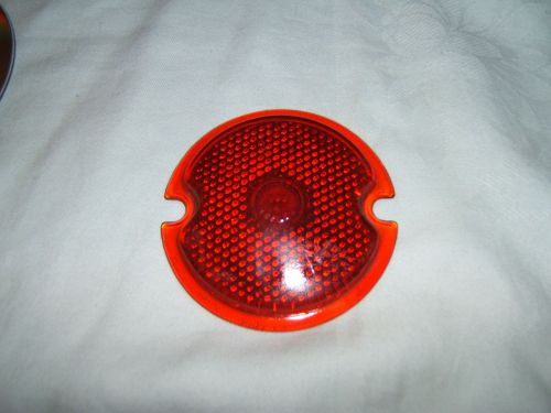 Yankee reflex l.l. co. no. 1539 red glass lens tail light ford