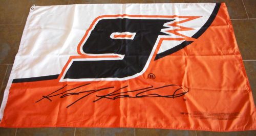 Nascar evernham motorsports kasey kahne 2 sided fan flag 3&#039; x 5&#039; deluxe banner