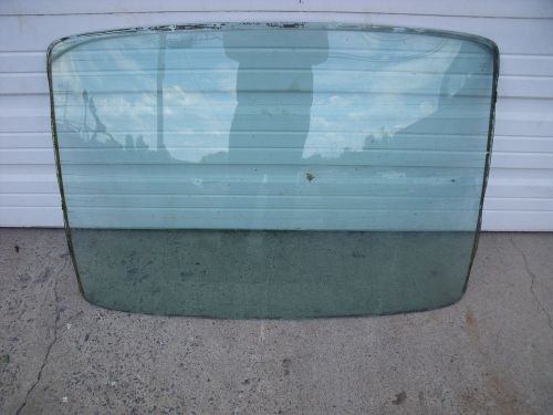 Rear oe glass for early porsche 911 912 tinted defroster