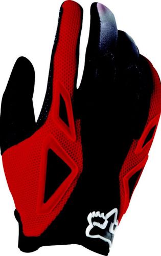 $40 fox racing flexair gloves red black motocross size m