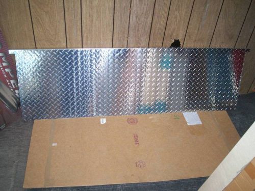 New 1994-2001 dodge truck diamond plate full tail gate protector