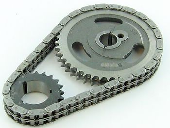 Sb ford 302 351w late sa gear .250 double roller timing chain 3 keyway