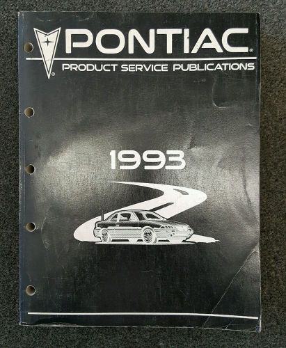 1993 pontiac full line product service bulletins factory manual