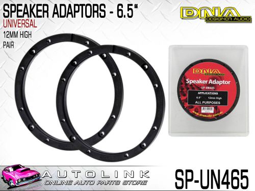 Dna speaker adaptors universal 6.5&#034; round 12mm high (pair) sp-un465