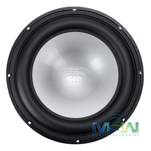 Wet sounds xs-12-s4v2 500w rms 12&#034; high performance marine subwoofer xs-12-s4-v2