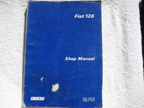 Fiat 128 shop manual original factory service manual
