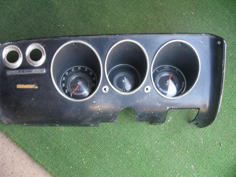 1967 chevrolet corvair instrument dash panel