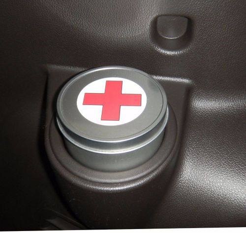 Cup holder first aid kit accessory   perfect fit for minivan suv 4x4 vehicles