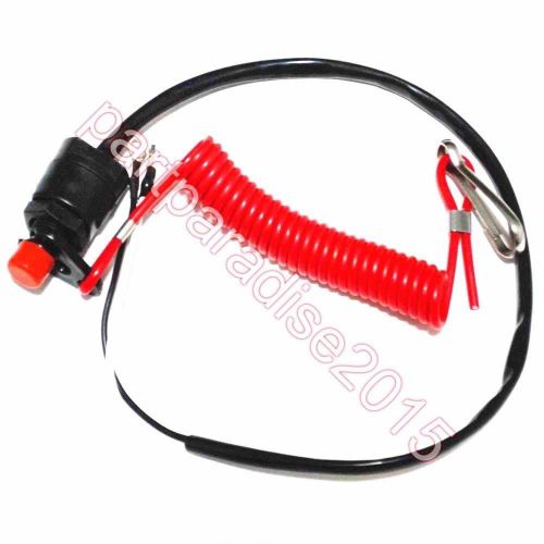 Outboard motor stopswitch stop switch lanyard for for yamaha / honda / tohatsu