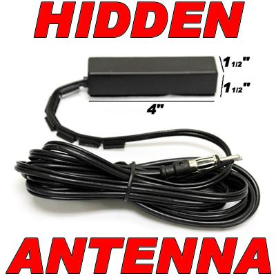 Hidden antenna am fm radio for harley davidson xl sportster 1200 custom