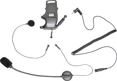 Sena clamp kit for earbuds with attachable boom and wired microphone