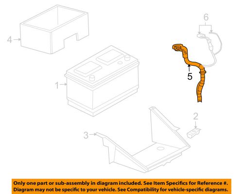 Mitsubishi oem 06-07 raider battery-wiring harness 04801276ab