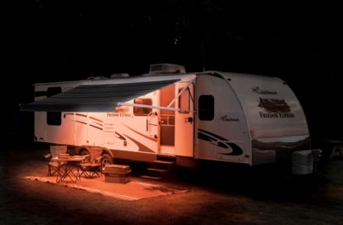 Rv led camper awning boat light set w/ir remote 44 key  rgb 10&#039; 3528 waterproof
