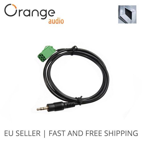 Radio iphone ipad ipod mp3 aux in input adapter interface cable for renault cd