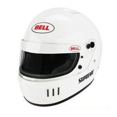 Bell supreme sa10/ sa2010 certified racing helmet, flat black, size xxl