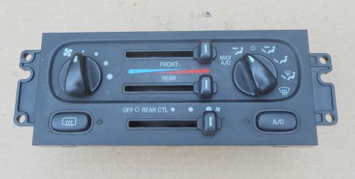 1999-2003 ford windstar ac/heater control switch panel   - used