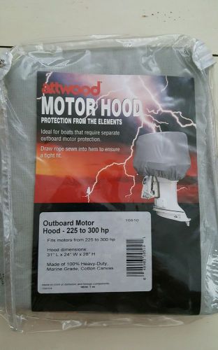 Outboard motor cover fits engines 225 to 300hp 23-10510 attwood motor cover new