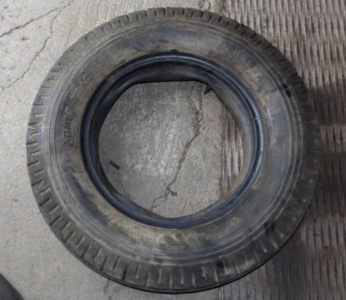 Vintage kelly springfield 6.00 x 1. bias ply tire, armor track suburban delivery